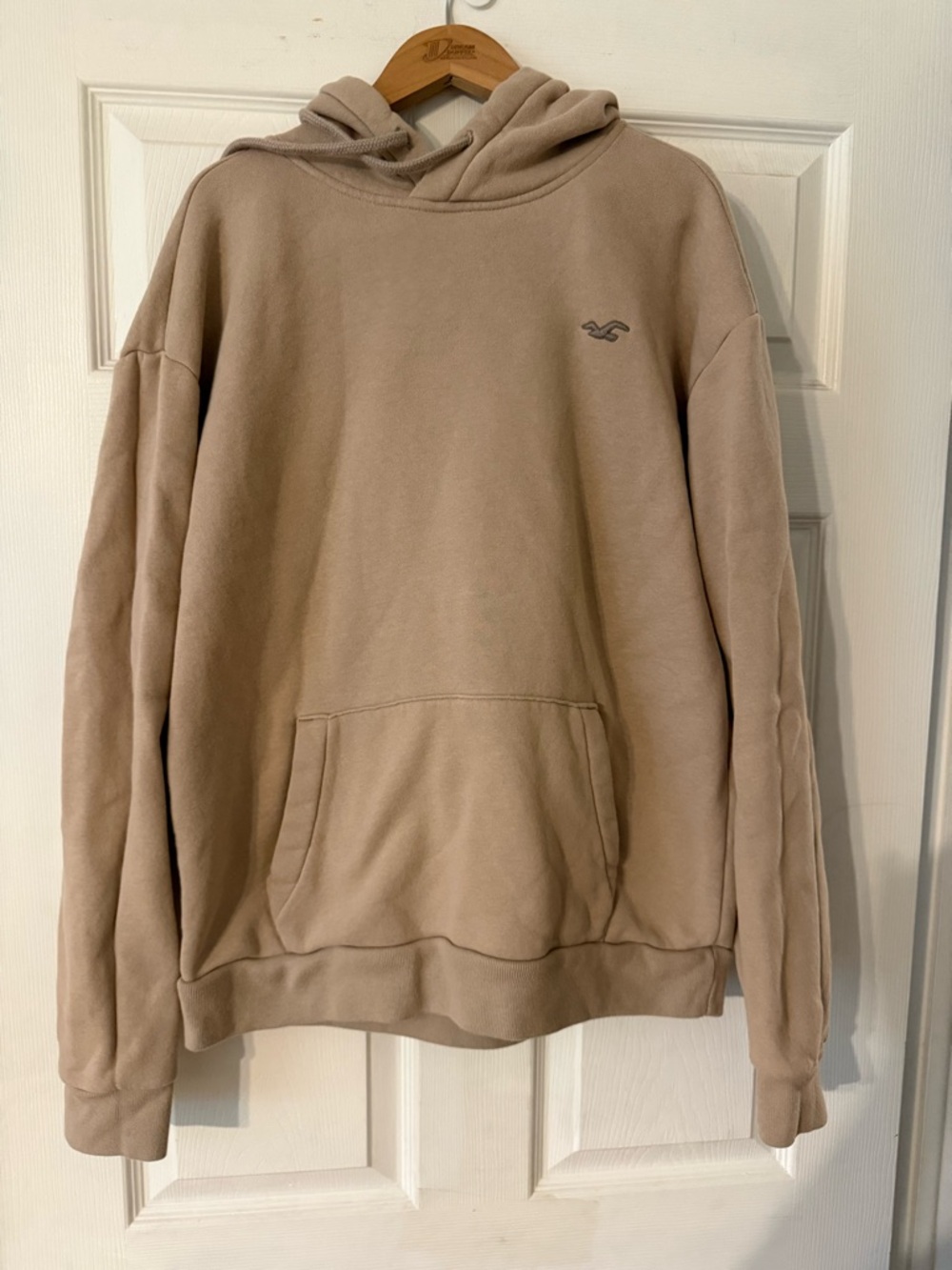 Hollister Taupe Pullover Hoodie